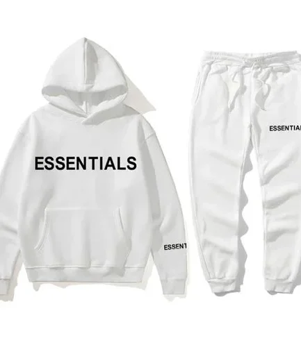 Essentials Spring White Tracksuit