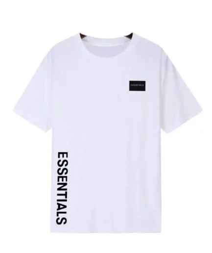 essentials white t shirt​